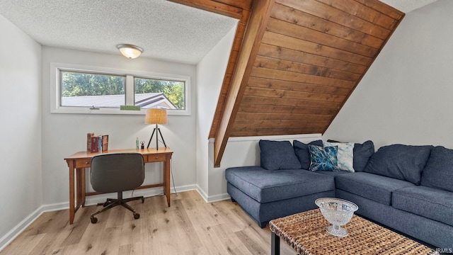 11381 NE Wawasee Dr, Syracuse, IN 46567 - office featuring light wood-type flooring and baseboards