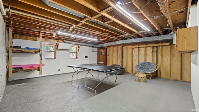 11381 NE Wawasee Dr, Syracuse, IN 46567 - rec room featuring concrete floors