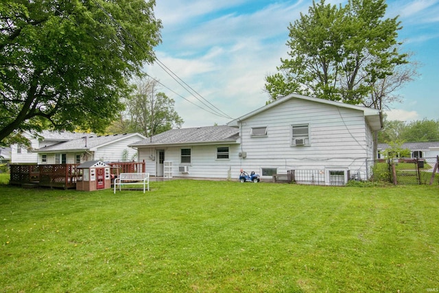 1818 Chochtimar Trl, Fort Wayne, IN 46808 - back of house featuring a deck
