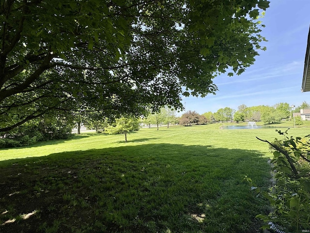1804 Canyon Creek Dr, Lafayette, IN 47909 - view of green lawn with a water view