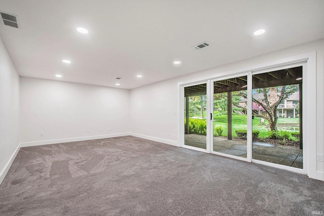 16166 Candlewycke Ct, Granger, IN 46530 - unfurnished room featuring carpet flooring, baseboards, recessed lighting, and healthy amount of natural light