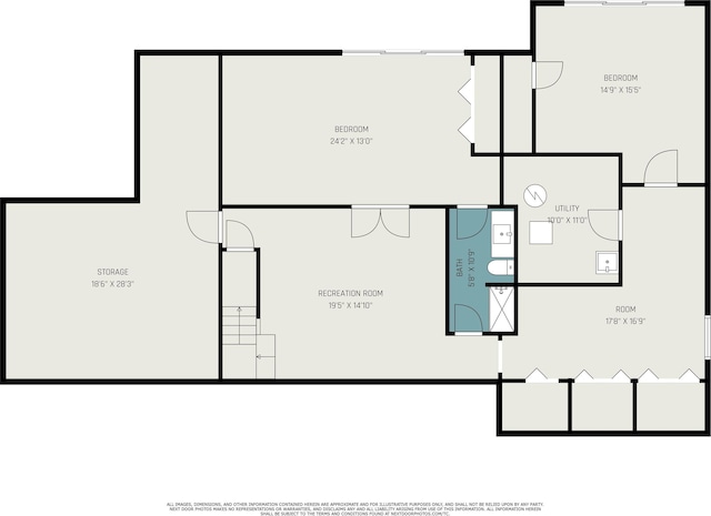 16166 Candlewycke Ct, Granger, IN 46530 - home floor plan