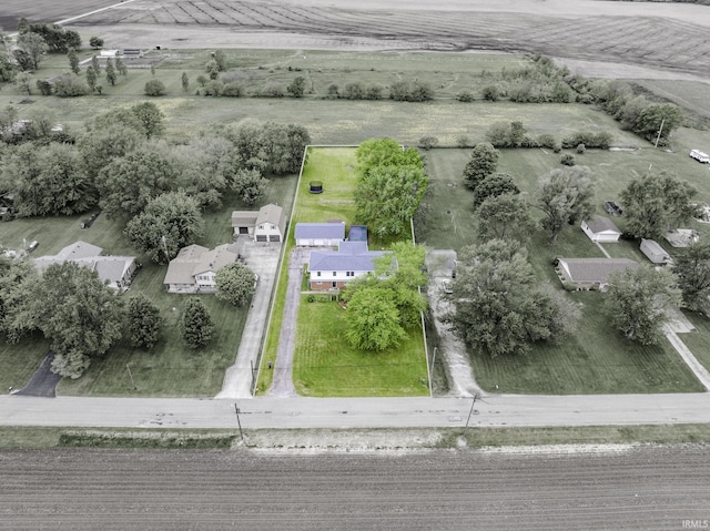 11009 S County Road 300 W, Muncie, IN 47302 - aerial view of sparsely populated area