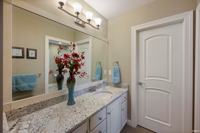 5198 Gardenia Ct, West Lafayette, IN 47906 - bathroom with vanity