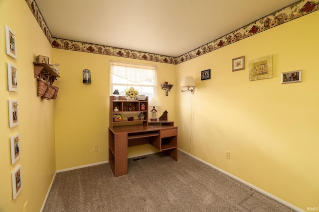 5621 Council Ring Blvd, Kokomo, IN 46902 - carpeted home office featuring baseboards