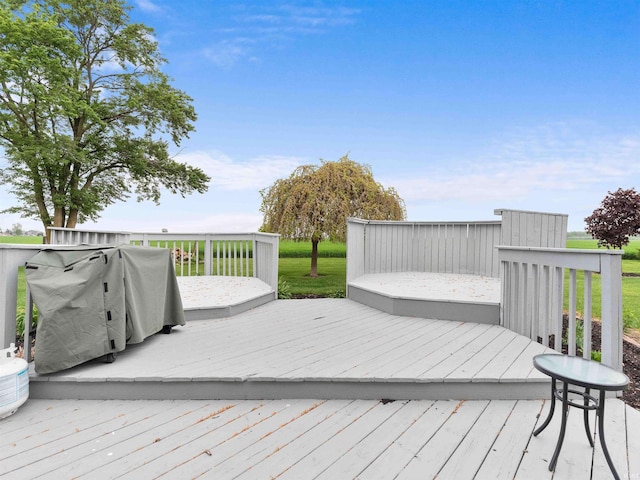 4038 Fahlsing Rd, Woodburn, IN 46797 - view of wooden terrace