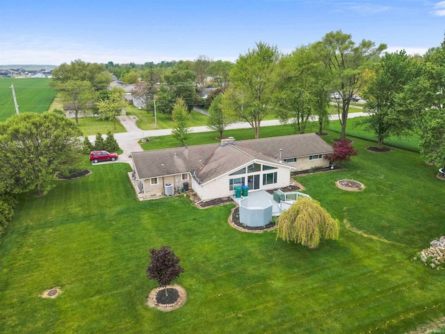 4038 Fahlsing Rd, Woodburn, IN 46797 - aerial view of property and surrounding area