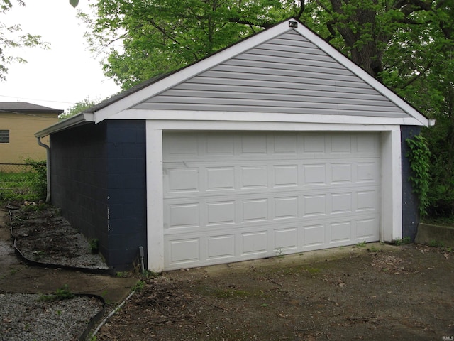 3644 N Parker Ave, Indianapolis, IN 46218 - view of detached garage