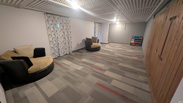 view of sitting room