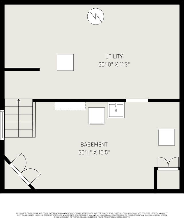 241 E Fairview Ave, South Bend, IN 46614 - room layout