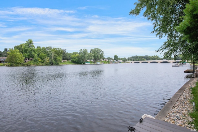 22147 Sunset Ln, Elkhart, IN 46516 - dock with a water view