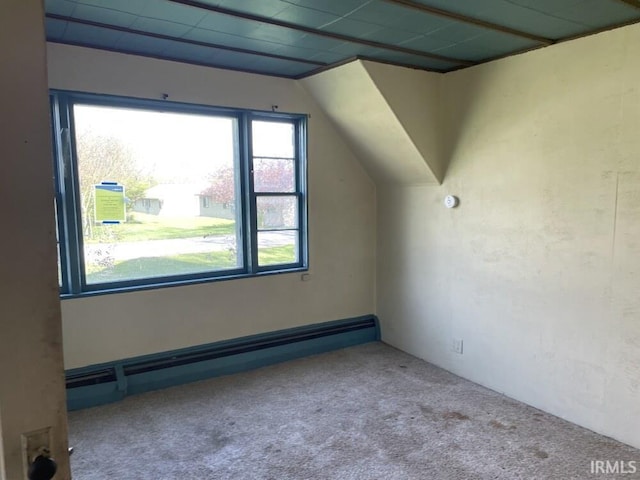 251 N Snowden St, Andrews, IN 46702 - bonus room with baseboard heating and carpet flooring