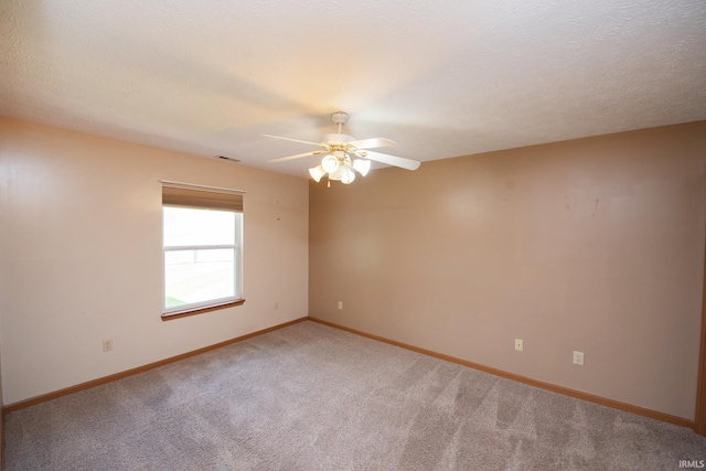 5148 Stable Dr, Lafayette, IN 47905 - unfurnished room with ceiling fan, carpet floors, and baseboards