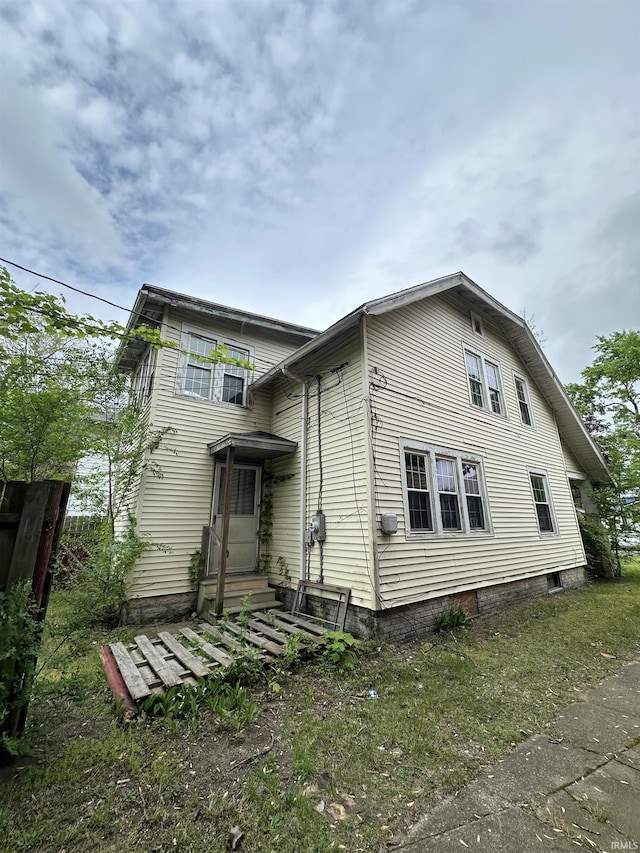 view of back of house