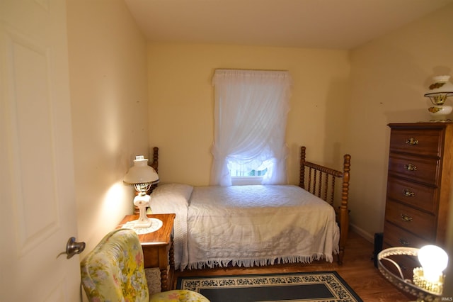 4101 Saddlebrooke Ln, Evansville, IN 47715 - bedroom with wood finished floors