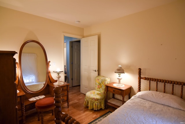 4101 Saddlebrooke Ln, Evansville, IN 47715 - bedroom with wood finished floors
