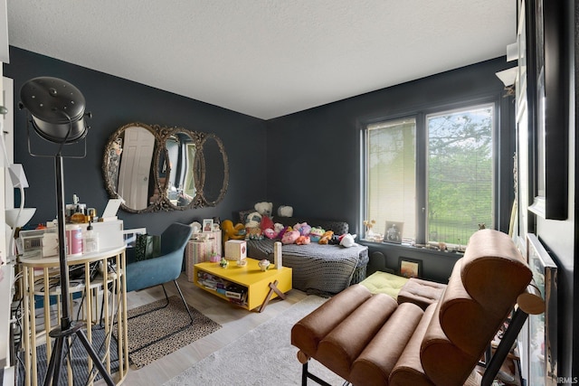 bedroom featuring wood finished floors