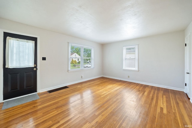 1425 Adams St, Lafayette, IN 47905 - entrance foyer with light wood finished floors and baseboards