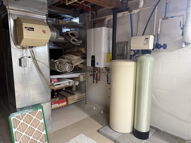 2110 Denson Ave, Bedford, IN 47421 - utilities with water heater