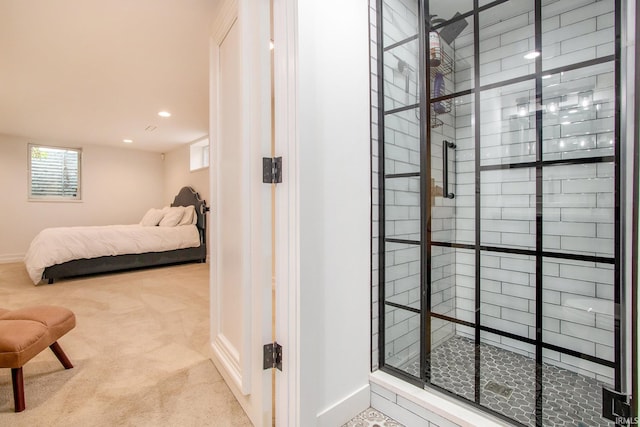 4 Edgewater Pl, Elkhart, IN 46516 - bedroom with carpet, baseboards, and recessed lighting