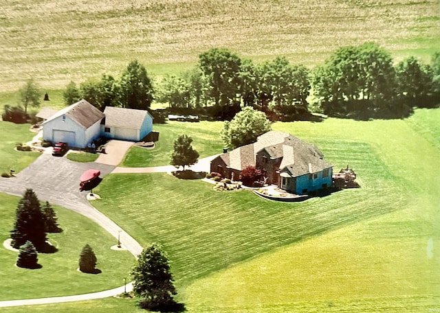 16529 State Road 1st Rd, Spencerville, IN 46788 - aerial view of sparsely populated area