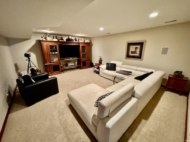 16529 State Road 1st Rd, Spencerville, IN 46788 - living room with carpet and recessed lighting