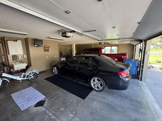 16529 State Road 1st Rd, Spencerville, IN 46788 - garage featuring a garage door opener