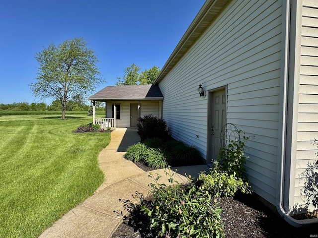 16529 State Road 1st Rd, Spencerville, IN 46788 - view of green lawn with a porch