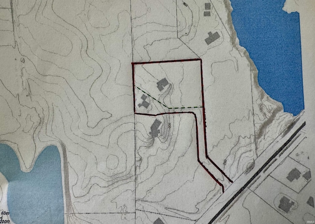 16529 State Road 1st Rd, Spencerville, IN 46788 - map / location of property area featuring property parcel outlined