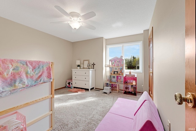 10731 Willow Creek Dr, Fort Wayne, IN 46845 - bedroom with carpet and ceiling fan