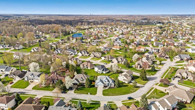 10731 Willow Creek Dr, Fort Wayne, IN 46845 - view of property location with nearby suburban area and a large body of water