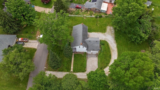 aerial view