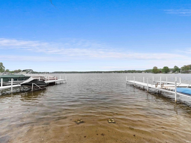 315 Lane 201bb Lake George Ln, Fremont, IN 46737 - dock area with boat lift and a water view