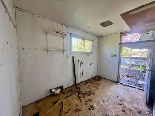 view of empty room