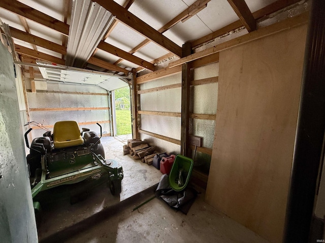 11475 Tedrow Ln, Shoals, IN 47581 - view of garage