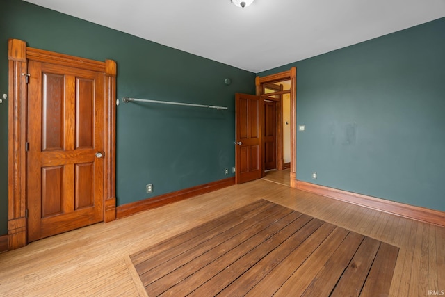 511 N 7th St, Lafayette, IN 47901 - spare room featuring wood finished floors and baseboards