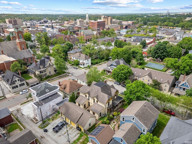 511 N 7th St, Lafayette, IN 47901 - aerial perspective of suburban area