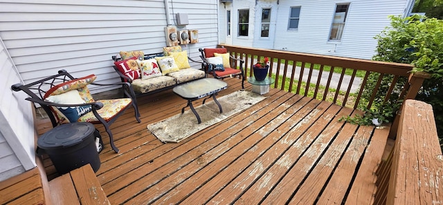 718 N Cherry St, Mount Carmel, IL 62439 - view of deck