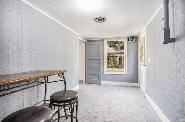 19401 Burke St, South Bend, IN 46637 - carpeted spare room featuring baseboards