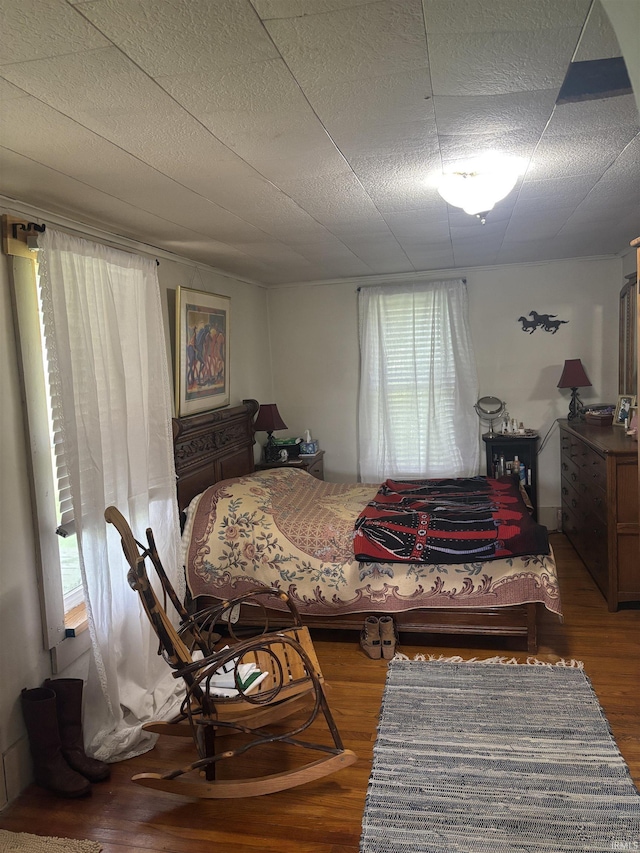 504 N Myra St, Worthington, IN 47471 - bedroom with wood finished floors