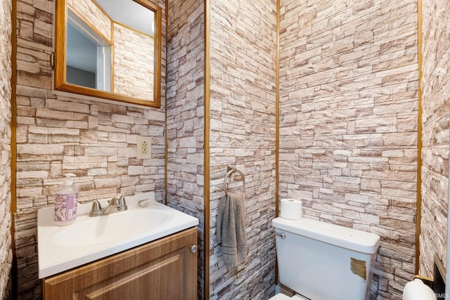 217 S Hamsher St, Garrett, IN 46738 - half bathroom with toilet and vanity