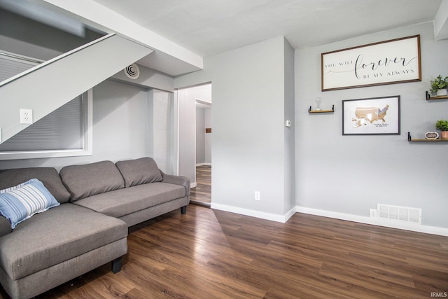 1652 N Sheridan St, South Bend, IN 46628 - living room with wood finished floors and baseboards