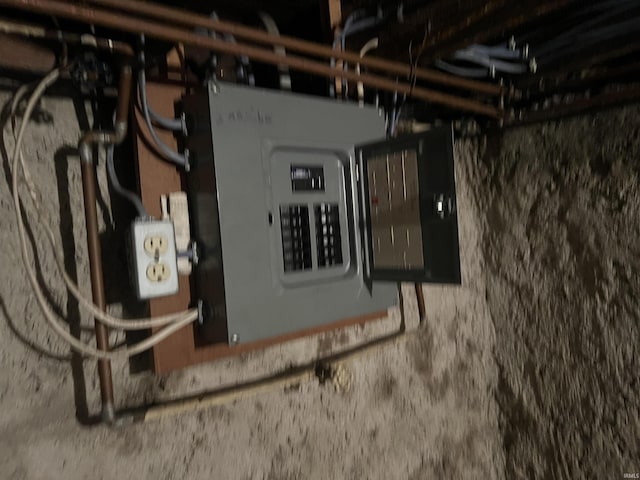 utility room featuring electric panel
