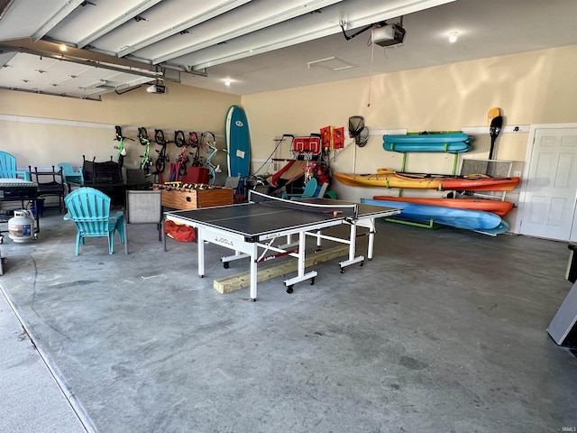 1620 Colonial Dr, Rochester, IN 46975 - garage with a garage door opener