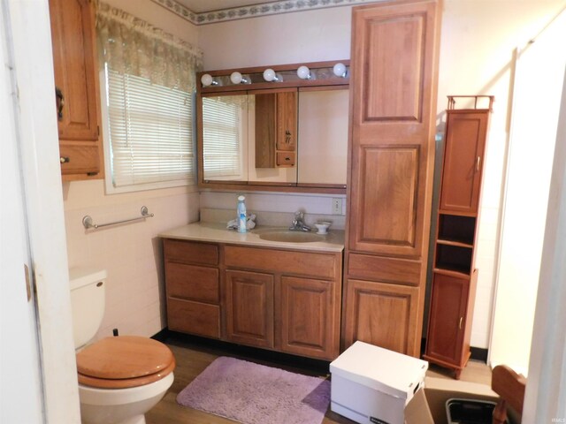 1702 Valley View Dr, Bedford, IN 47421 - bathroom with toilet and vanity