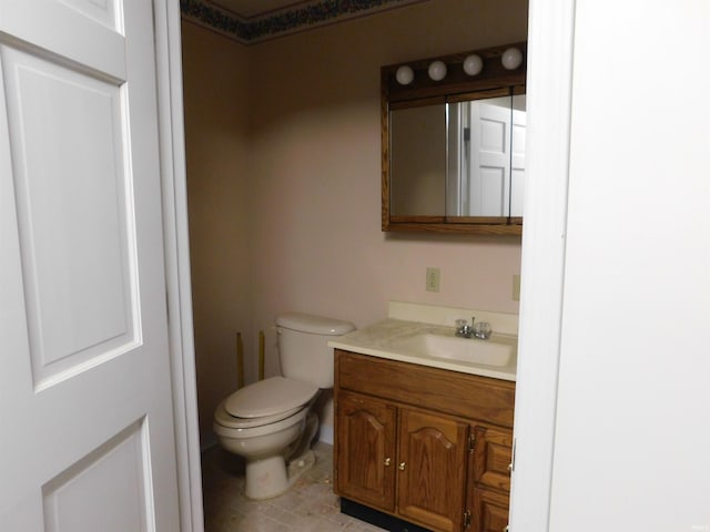 1702 Valley View Dr, Bedford, IN 47421 - bathroom featuring toilet and vanity