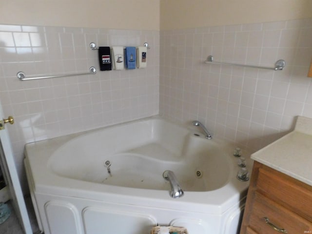 1702 Valley View Dr, Bedford, IN 47421 - full bath featuring a tub with jets