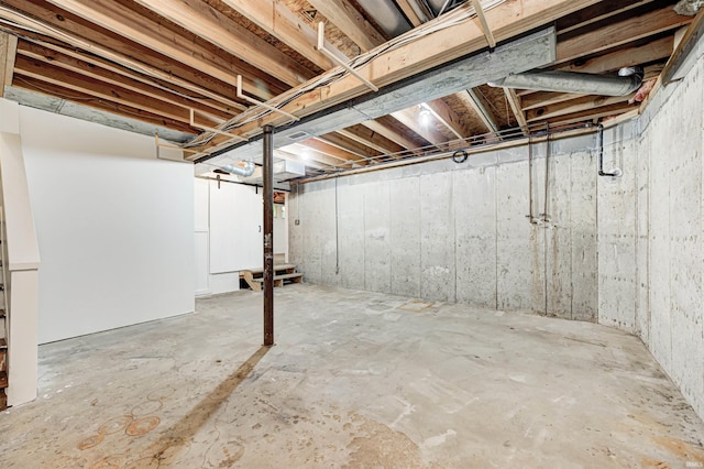 4302 Kessler Blvd N Drive, Indianapolis, IN 46220 - view of unfinished below grade area