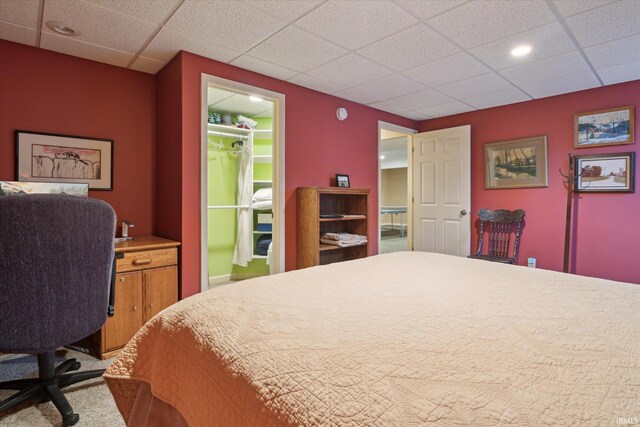 1916 Greenwood Dr, Goshen, IN 46526 - bedroom featuring a paneled ceiling