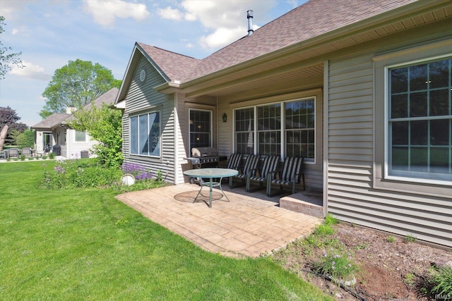 1916 Greenwood Dr, Goshen, IN 46526 - view of patio / terrace with grilling area